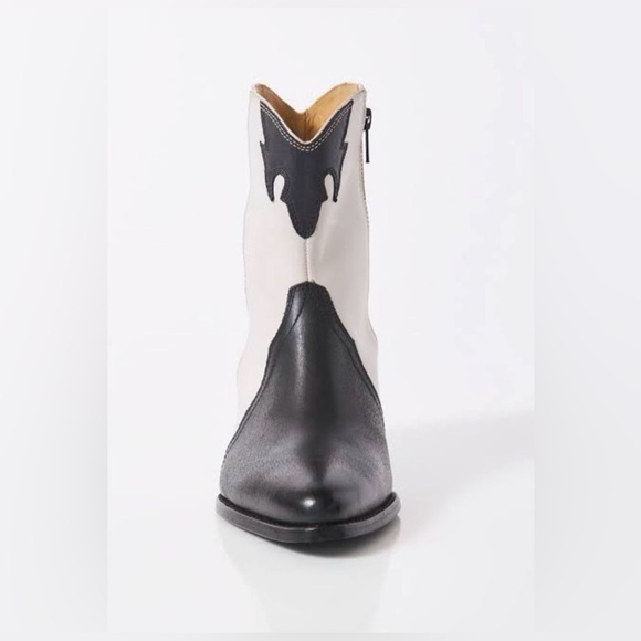 Free People New Frontier Western Boot in Arctic Fox Combo - Picture 2 of 3